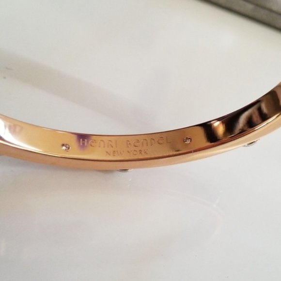 Henri Bendel Crystal Bangle Bracelet / Pet… - Picture 4 of 6